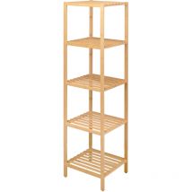 Bambusregal bamy, 32 x 33 x 141 cm
