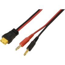 Bananenstecker 4 Mm Auf Xt60-kabel, Rot/schwarz 2 M Tc-13619304 Schwarz, Rot Tru Components Inhalt: