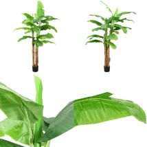Bananier artificiel avec pot 300 cm Vert - Palmier Artificiel - Plante Artificielle - Décoration Intérieure - Plante Verte - Faux Bananier - Home &