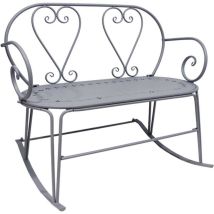 Rutland County Garden Furniture Ltd - Banc À Bascule En Fer Belle Époque
