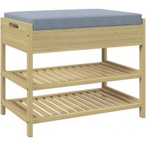 Banc à chaussures pataya bambou naturel