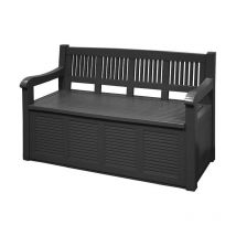 Banc coffre de rangement plastique Salzburg