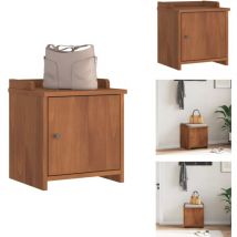 Banc de couloir sandnes 45x40x50 cm bois de pin massif - Banc De Couloir - Bancs De Couloir - Banc - Banc De Couloir