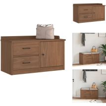 Vidaxl - Banc de couloir sandnes 87x40x50 cm bois de pin massif - Banc De Couloir - Bancs De Couloir - Banc - Banc De Couloir