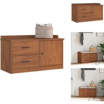 Vidaxl - Banc de couloir sandnes 87x40x50 cm bois de pin massif - Banc De Couloir - Bancs De Couloir - Banc - Banc De Couloir