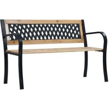 Banc De Jardin Luxueux Fauteuil De Jardin 120 Cm Bois Chic-554265