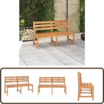 Banc de jardin 150 cm bois de teck massif - Banc De Jardin - Mobilier De Jardin - Banc En Bois - Meuble De Jardin - Teck