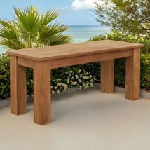 Wanda Collection - Banc de jardin en teck massif Matado 100 cm