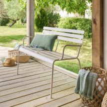 Hesperide - Banc de jardin Greensboro argile 2 places - Hespéride