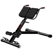 Boudech - Banc de musculation romain multifonctionnel pour les crunchs et les hyper-extensions abdominales