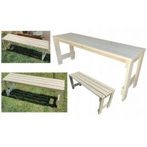 Banc De Parc En Bois Solide, Pologne