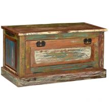 Banc de rangement de chaussures Bois de récupération Vidaxl