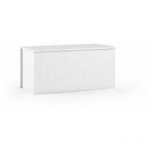 Terraneo - Coffre conteneur blanc à fermeture lente