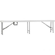 Thinia Home - Banc de restauration pliable 180x30x43cm