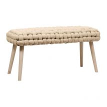 Cote Table - Banc élément naturel 100x39x50cm