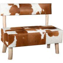 Aubry Gaspard - Banc en peau de vache et eucalyptus