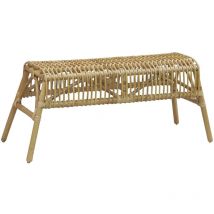 Aubry Gaspard - Banc en rotin naturel Keith