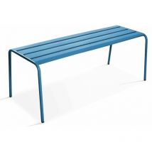 Oviala - Banc d'intérieur en métal bleu pacific - Palavas