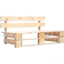 Design In - Banc palette de jardin,Banquette de jardin bois CFW40990