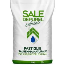Pastiglie Di Sale Naturale Depurel Pastiglie Per Addolcitori Acqua Sacchi Da 25 Kg (1 Pallet - 1000 Kg) - Italkali