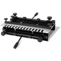Banchetto per incastri a coda di rondine tavolo fresatura (Larghezza di lavoro 300mm, Spessore di lavoro 32mm, Formato del modello 1/2", Frese idonee