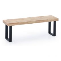 Fijalo - Banco Asiento Loft Roble Nordish / Negro. OK1266