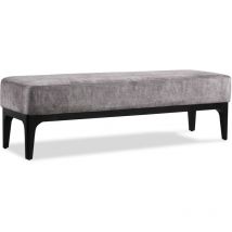 Parumm - Banco de Pie de Cama Descalzador Tapizado Tromso Pärumm Marrón 153x46x46 cm