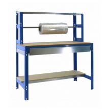 Simonrack - Kit Simonwork Bt4 Box 1500 Azul/madera 1445x1510x760
