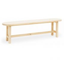 Banco Olivia natural 160cm