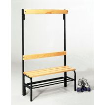 Certeo - Sypro, Bancs Avec Portemanteaux Pour Vestiaires, Simple Face,
