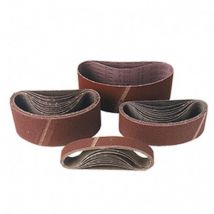 Leman - 3 bandas sin fin de corindón - 75 x 457 mm Gr. 120 - para madera y metal 75457.03