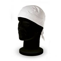 Bandana de cuisine blanc Giblor's art. 443