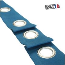 Bande à oeillet prêt à coudre vendu au mètre Coloris - bo Bleu , Vendre au mètre - 1 mètre