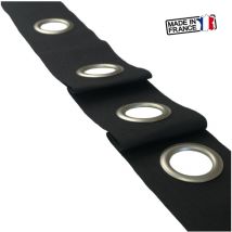 Bande à oeillet prêt à coudre vendu au mètre Coloris - bo Noir , Vendre au mètre - 1 mètre