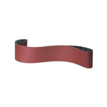 Bande abrasive cs 310 x l. 2000 mm l. 75 mm granulation 40 pour acier/fonte corindon