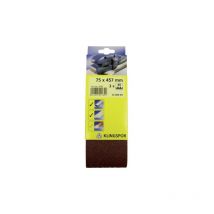 Bande abrasive sb 3 unités 75x 533mm k 40 Klingspor