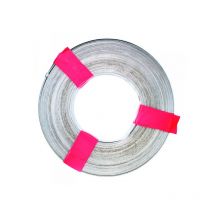 Bande acier galvanisé - largeur 17 mm x 10 m pour fixation tuyau RAM