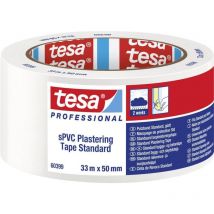 Tesa - spvc 60399-00005-00 Bande adhésive de plâtrage Professional blanc (l x l) 33 m x 50 mm 1 pc(s)