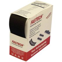 FASTECH B50-SK-H-999905 Bande auto-agrippante hotmelt à coller partie crochets (L x l) 5 m x 50 mm noir 5 m W562741