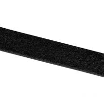 Velcro - E001025330F1825 Bande auto-agrippante à coller partie velours (l x l) 25000 mm x 25 mm noir 25 m