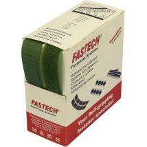 B25-STD033505 Bande auto-agrippante à coudre partie velours et partie agrippante (l x l) 5 m x 25 mm vert 5 m Q207902 - Fastech