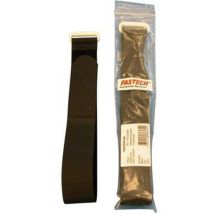 FASTECH F101-30-600 Bande auto-agrippante avec boucle partie velours et partie agrippante (L x l) 600 mm x 30 mm noir 1 pc(s) S17356