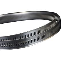 Bande cerclage V2A – 14 mm – 30 mètres – Collier de serrage – Diamètre de serrage mini, Matières, Diamètre de serrage max, Quantité par pack