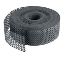 Daprona - Bande d'aération / Grille d'égout en pvc enroulée, tôle d'égout, bande de ventilation, tôle grillagée, plastique, bande de tôle perforée,