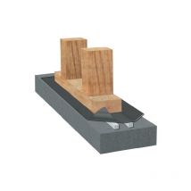 Salola - Bande d'arase avec 2 bandes d'étanchéité fondalisse protect - 24 m x 250 mm