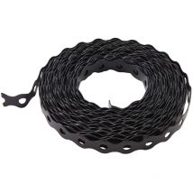Bande d'assemblage noire 12 mm x 10 m Fixman 848593