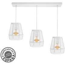 Fabrilamp - Bande De Guidage 3xe27 Blanc Regx64x15 Cm