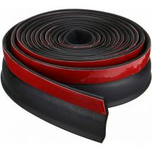 Bande de Joint en Caoutchouc de seuil inférieur de Porte de Garage Universelle Bricolage Coupe-Froid barrière Anti-inondation de Remplacement pour