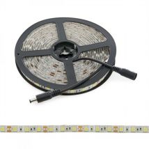 Bande de 300 led 72W 4200Lm CRI85 4200oK SMD5050 12VDC IP65 x5M 40 000H [PL219010NW] -Blanc Naturel