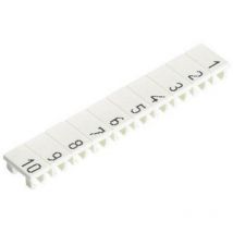 Bande de repérage Marquage: 1 - 10 Contenu: 1 pc(s) Wieland Electric 9705 A/5/10 b 1 - 10 04.845.0153.0 D28355